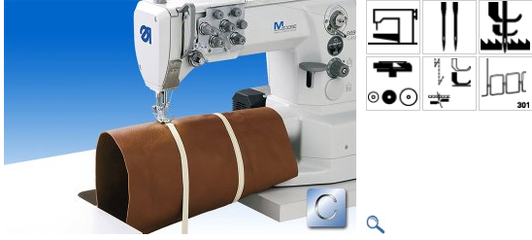 869-280122M-TYPE 869 經(jīng)典型銀裝版 &ndash; 帶自動(dòng)剪線、自動(dòng)抬壓腳和倒回針等基本自動(dòng)功能